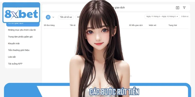 Các bước rút tiền hiệu quả, nhanh chóng từ tài khoản 8XBET